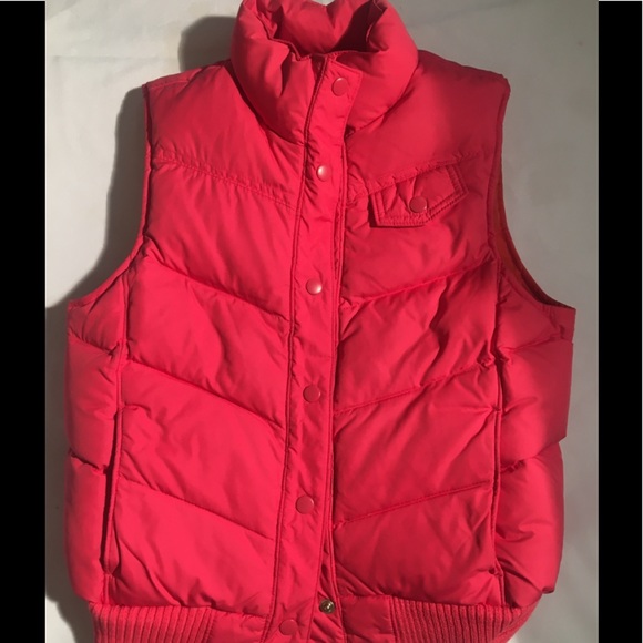 Women’s Gap down puffer vest pink, XS - Picture 1 of 3